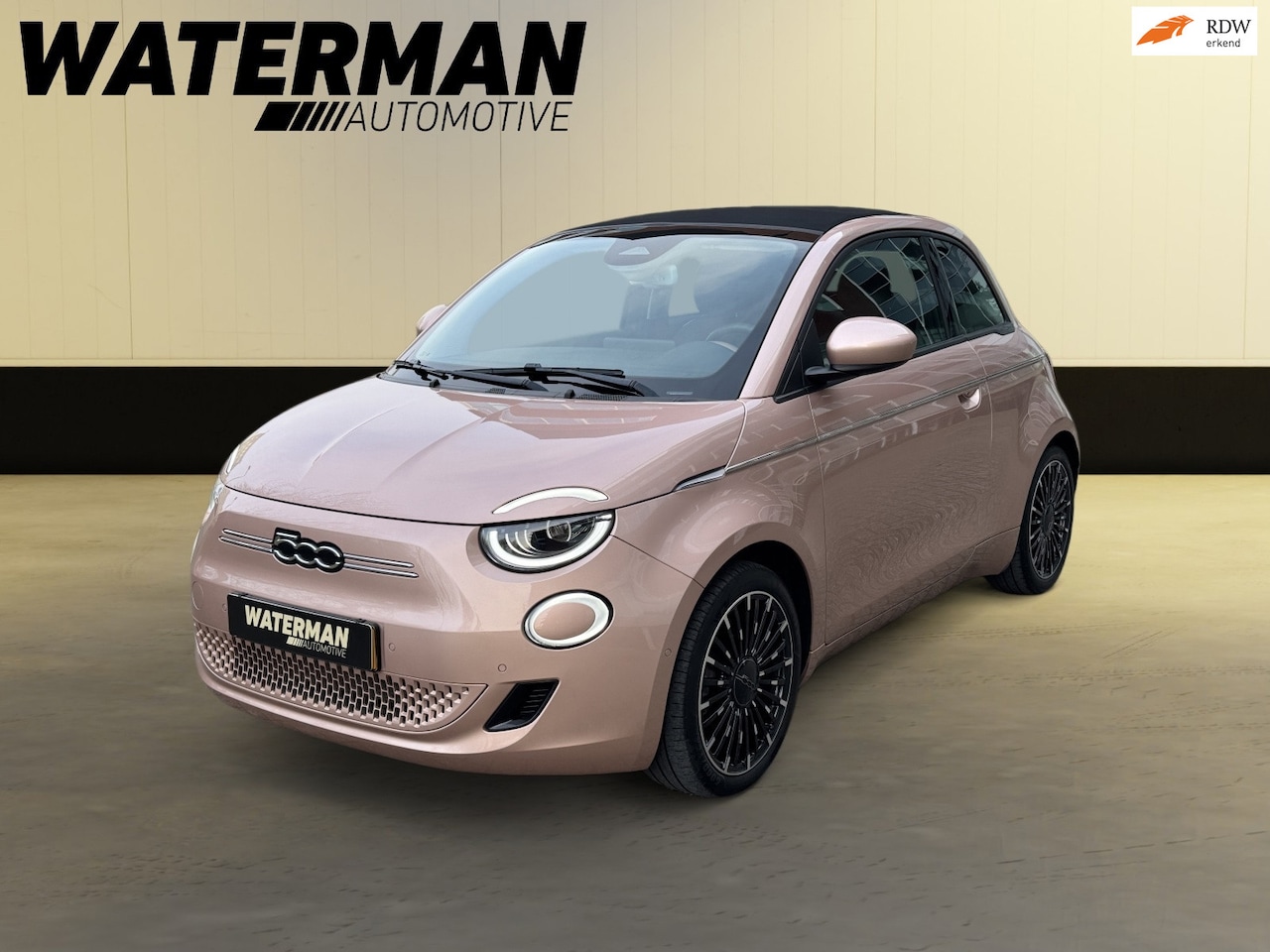 Fiat 500e - CABRIO LA PRIMA-ICON 42KWH SOH 90,2%/CAMERA/ACC CRUISE/PDC/LANE-ASSIST/MAGIC-EYE/BLIND-SPO - AutoWereld.nl
