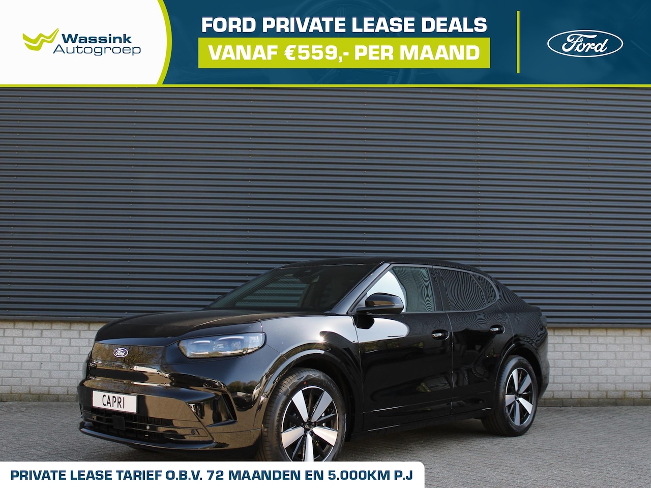 Ford Capri - Extended Range RWD 77kWh 286pk I Camera I Apple Carplay/Android Auto I Adaptive Cruise Con - AutoWereld.nl