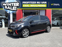 Kia Picanto - 1.2 CVVT 84pk 5-zits GT-Line WINTERSALE | Full Options Stoel + stuurwielverwarming | navi