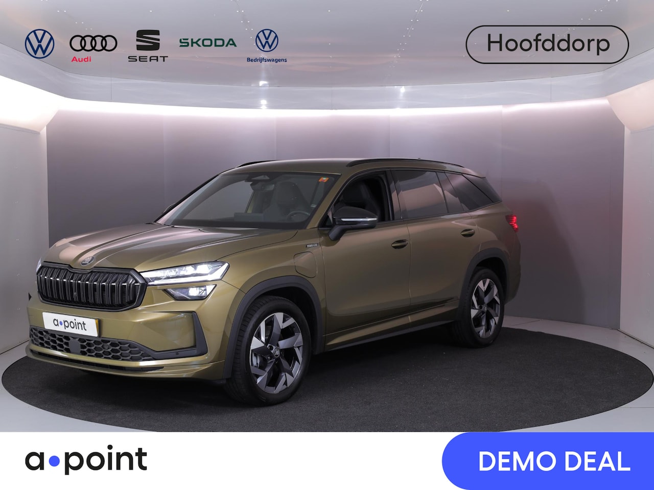 Skoda Kodiaq - 1.5 TSI PHEV Sportline Business 204pk| trekhaak wegklapb| Navi| 19'LM-velgen| alarm - AutoWereld.nl