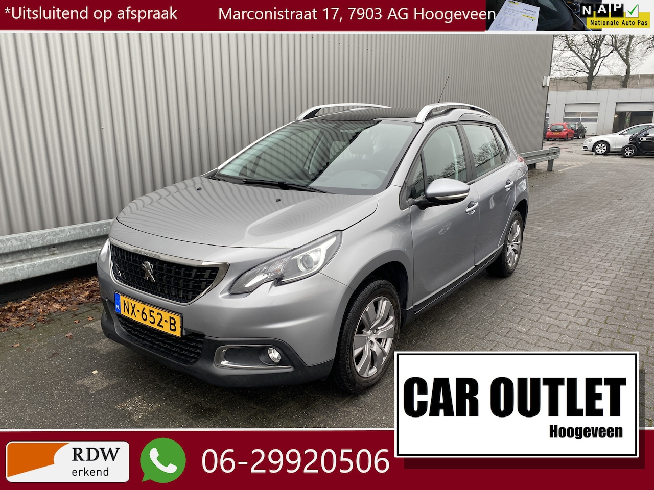 Peugeot 2008 - 1.2 PureTech Blue Lion A/C, CC, Pano, Navi, Carplay, DAB+, PDC, LM, nw. APK – Inruil Mogel - AutoWereld.nl