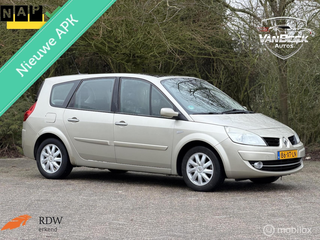 Renault Scénic - 2.0-16V Dynamique Automaat Apk Pano - AutoWereld.nl