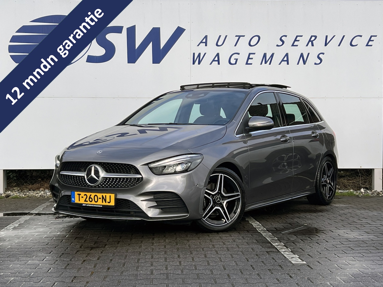 Mercedes-Benz B-klasse - 200 Business Solution AMG | Pano | Trekhaak | Memory | Sfeerverlichting - AutoWereld.nl