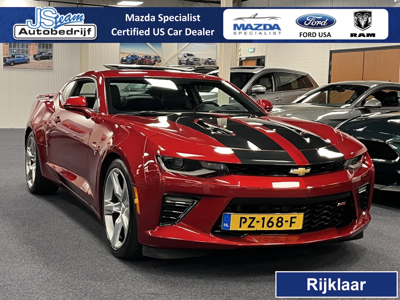 Chevrolet Camaro - USA Coupe 6.2i V8 Automaat 2SS Edition 460PK Brembo Stabilitrack Schuifdak - AutoWereld.nl
