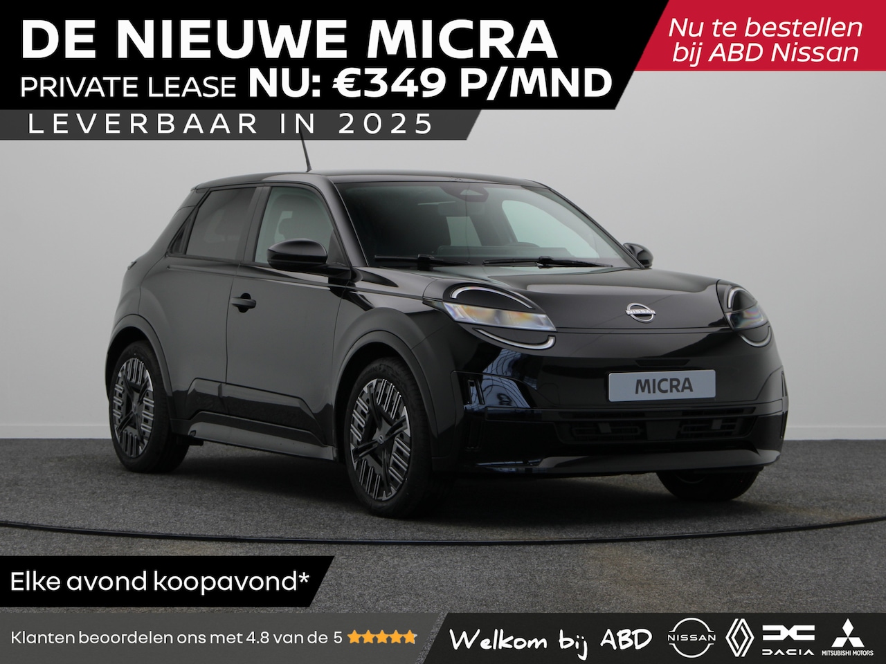 Nissan Micra - Engage 40 kWh | Parkeersensoren achterzijde - AutoWereld.nl