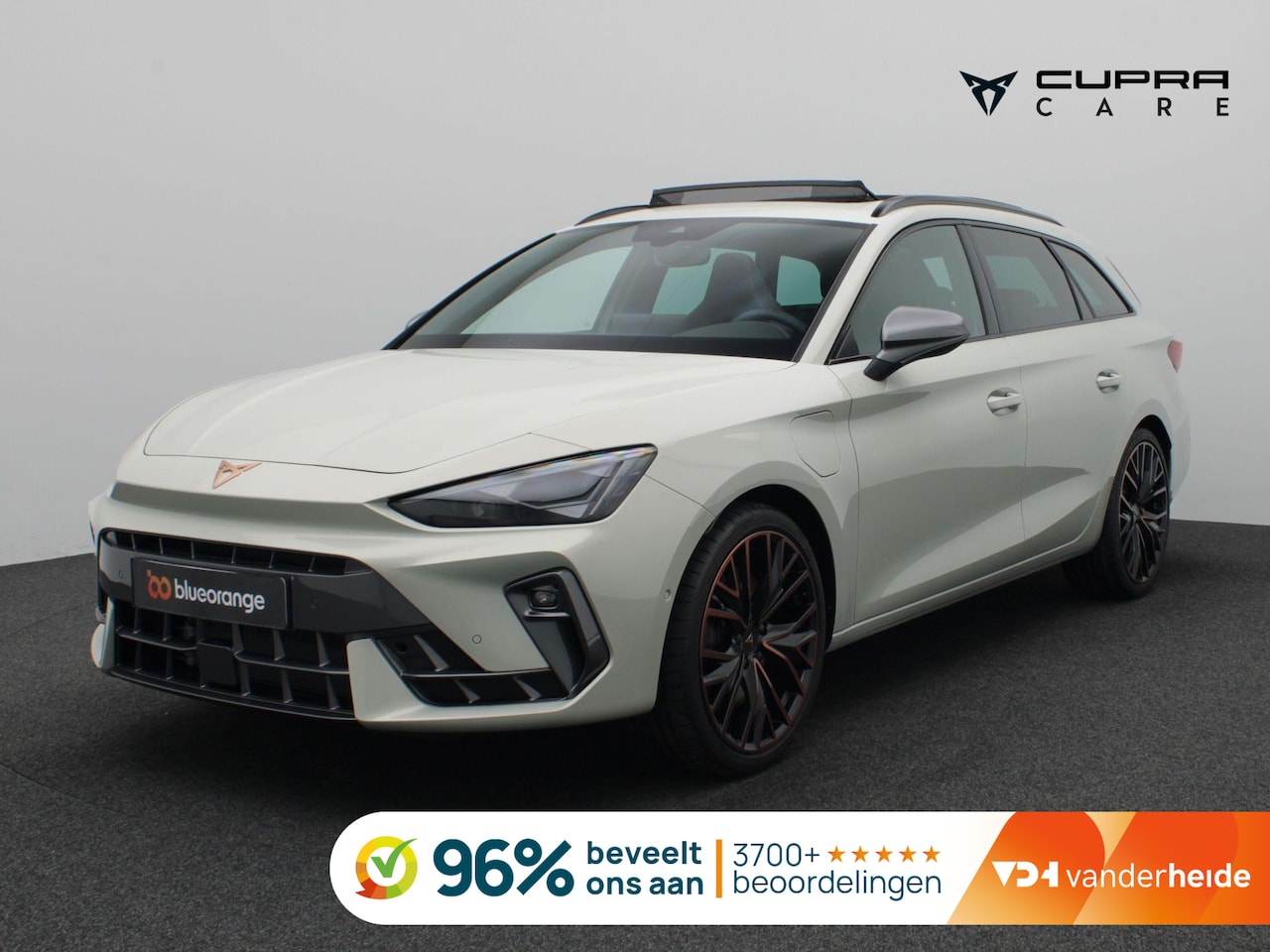 CUPRA Leon Sportstourer - 1.5 TSI e-Hybrid VZ Performance 272 PK DSG Trekhaak, matrix led, schuif-kanteldak, achteru - AutoWereld.nl