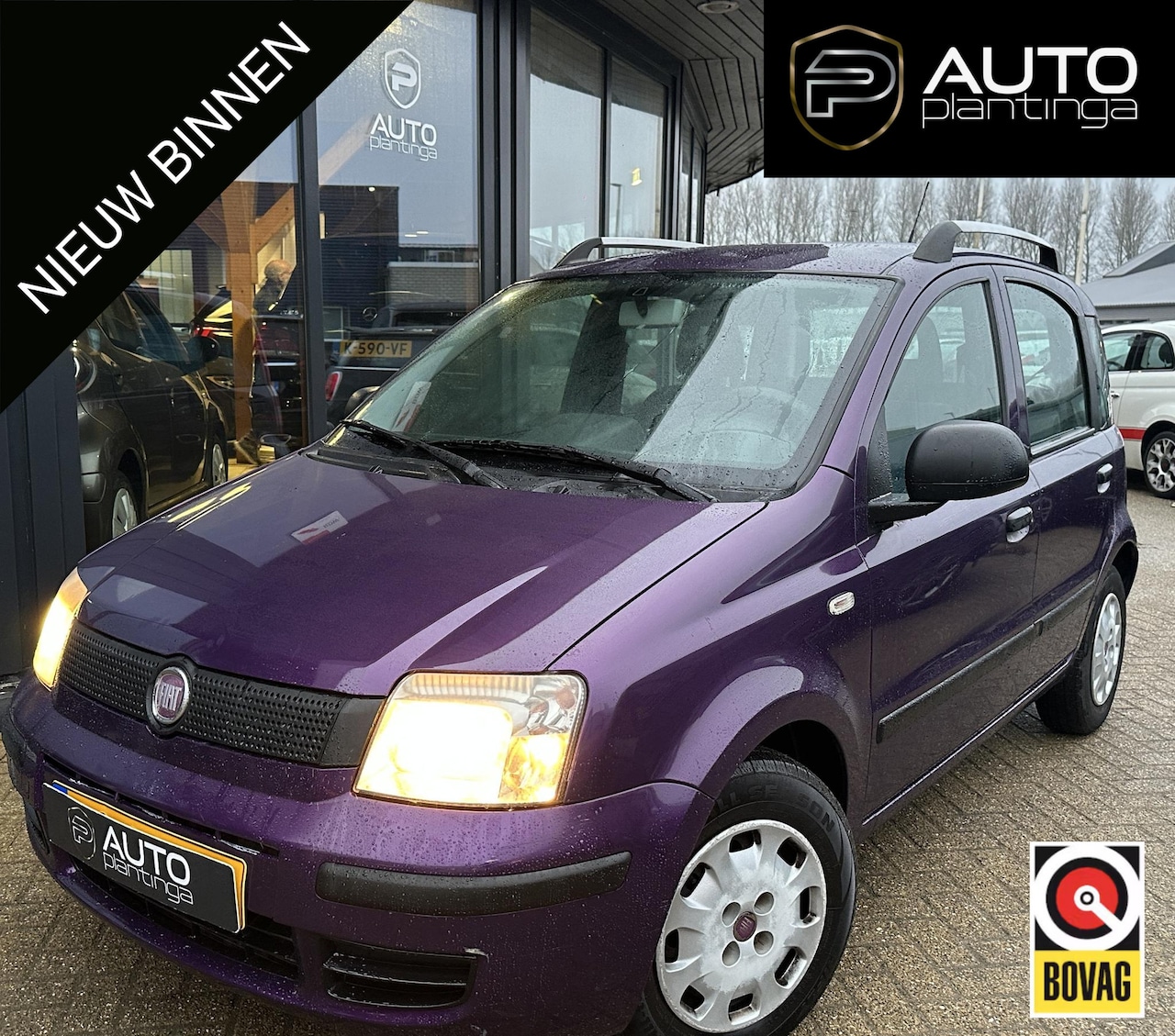 Fiat Panda - 1.2 Active | Zeer Nette Staat | 2e Eigenaar | APK tot 21-02-2027 | Airco | Elektrische Ram - AutoWereld.nl