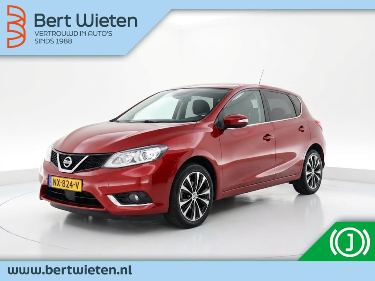 Nissan Pulsar - 1.2 DIG-T Tekna | Trekhaak | Navi | Leer - AutoWereld.nl