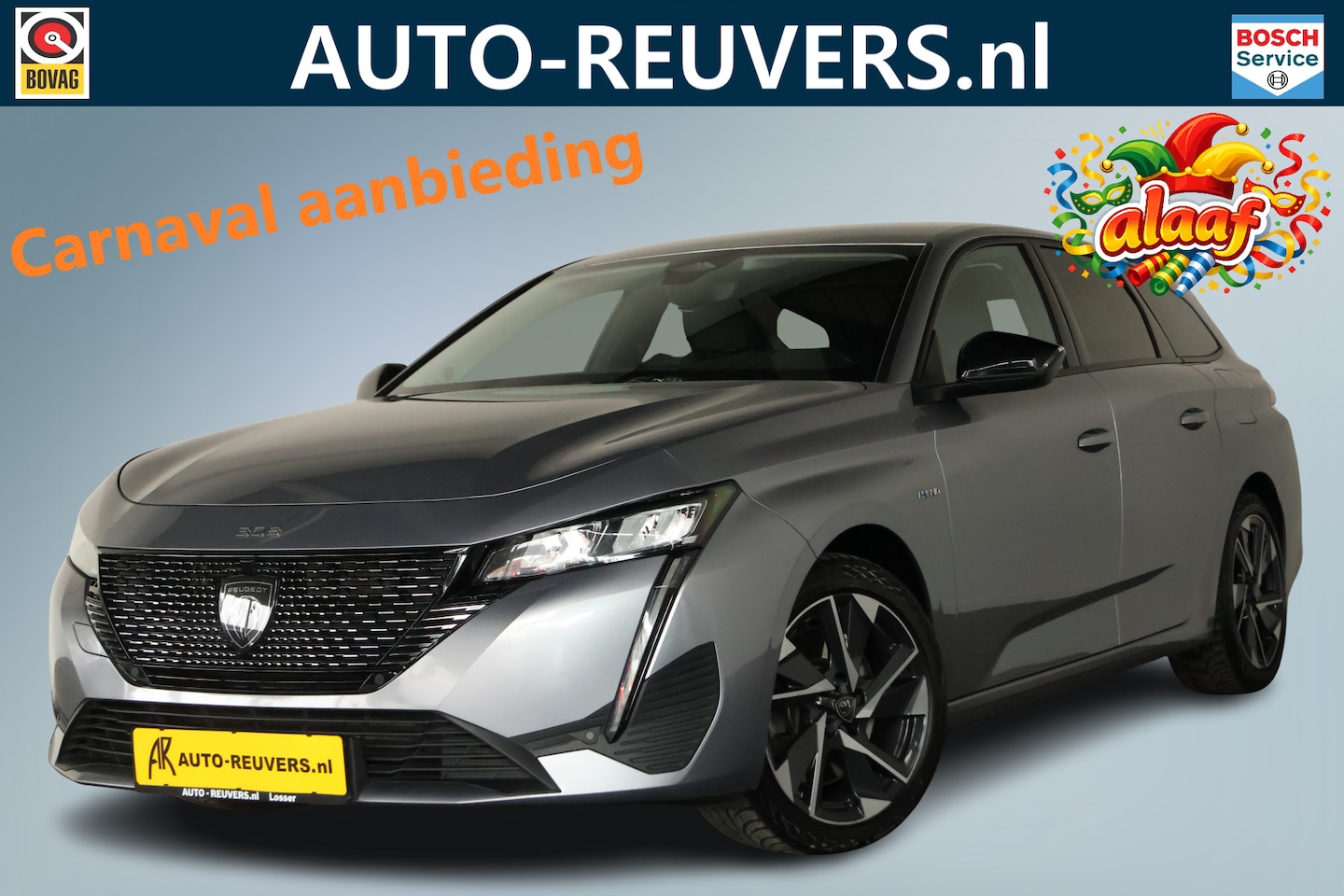 Peugeot 308 SW - 1.6 Hybrid 180 Allure Pack / LED / Navi / CarPlay / ACC / Cam - AutoWereld.nl