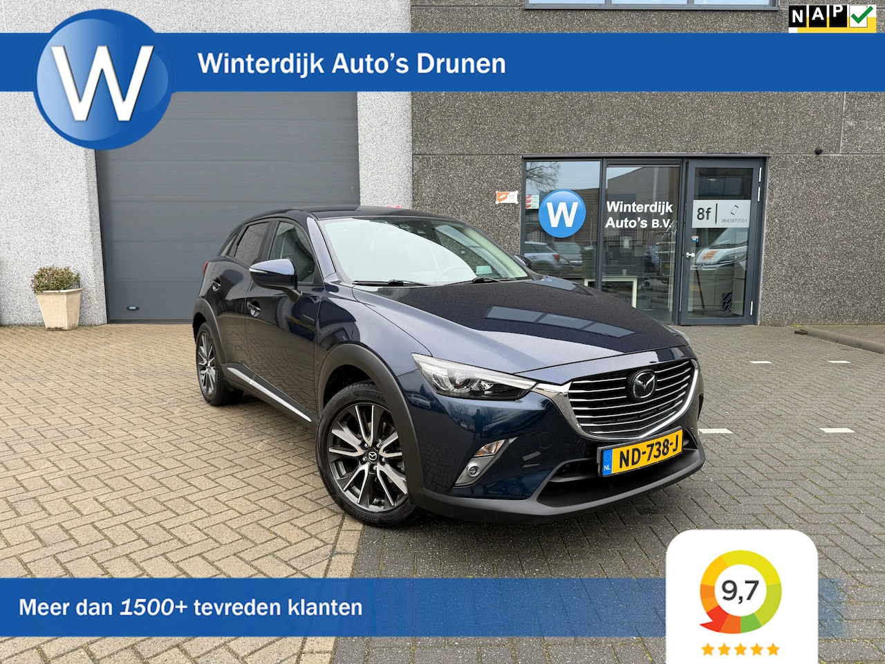 Mazda CX-3 - 2.0 SkyActiv-G 120 GT-M Headsup|Bose|DodeHoek|NAP - AutoWereld.nl