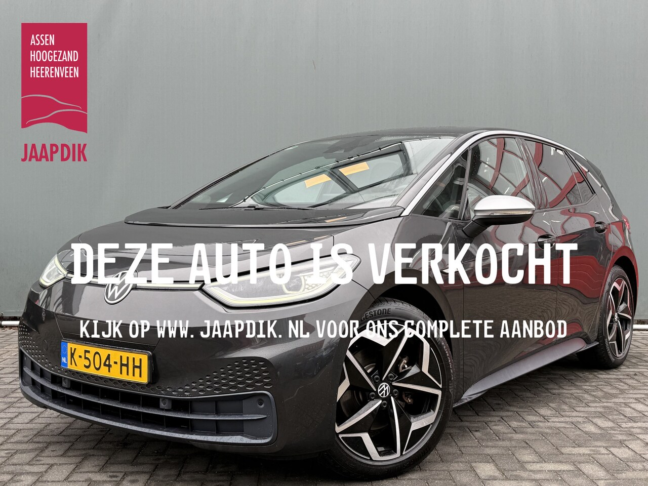 Volkswagen ID.3 - BWJ 2020 First Plus 204 PK 58 kWh IQ.LICHT | FULL LED | STOEL + STUUR VERW. | ADAPTIVE CRU - AutoWereld.nl