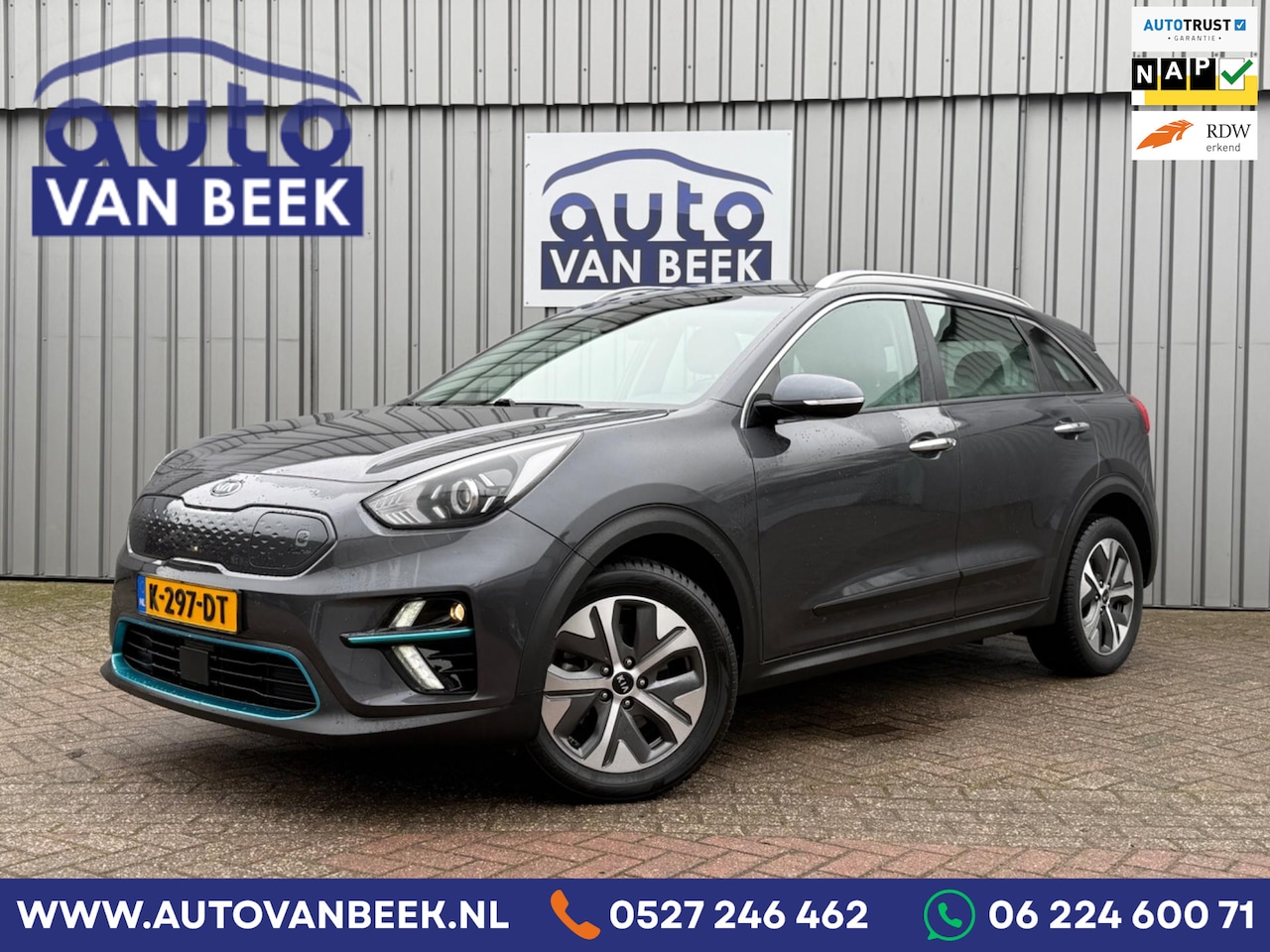 Kia e-Niro - DynamicLine 64 kWh|ACC|Stuurverwarming|BTW - AutoWereld.nl