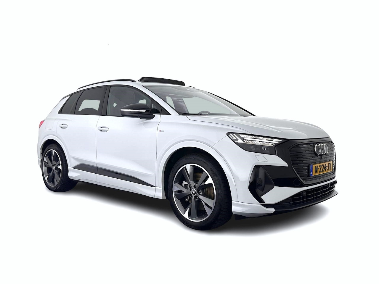 Audi Q4 e-tron - 40 Launch edition S Competition 77 kWh [ 3-Fase ] {SOH-90%} (INCL.BTW) *HEAT-PUMP | PANO | - AutoWereld.nl