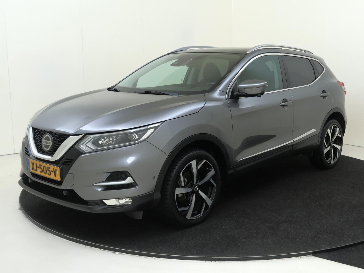 Nissan Qashqai - 1.2 Tekna |Navigatie |Cruise & Climate Control |360 Camera | Panoramadak| Electr Verst Sto - AutoWereld.nl