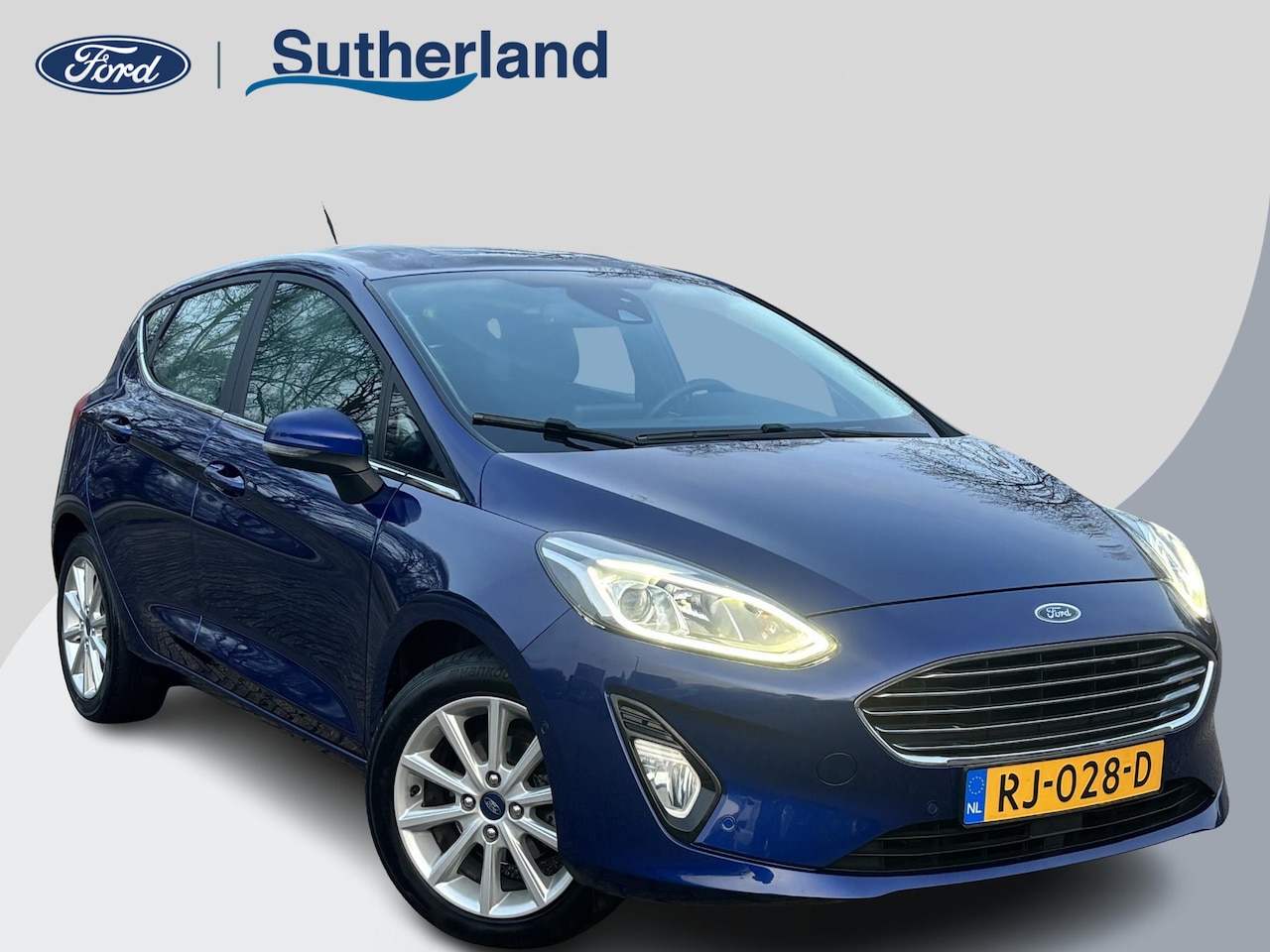 Ford Fiesta - 1.0 EcoBoost Titanium 100pk Adaptieve Cruise | B&O Audio | Voorruit verwarming | Achteruit - AutoWereld.nl
