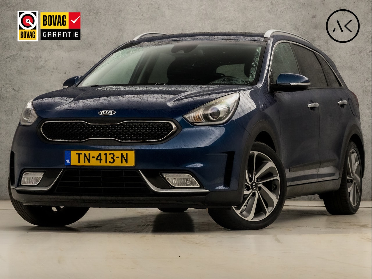 Kia Niro - 1.6 GDi Hybrid Sport 142Pk Automaat (SCHUIFDAK, APPLE CARPLAY, NAVIGATIE, CAMERA, LEDER, S - AutoWereld.nl