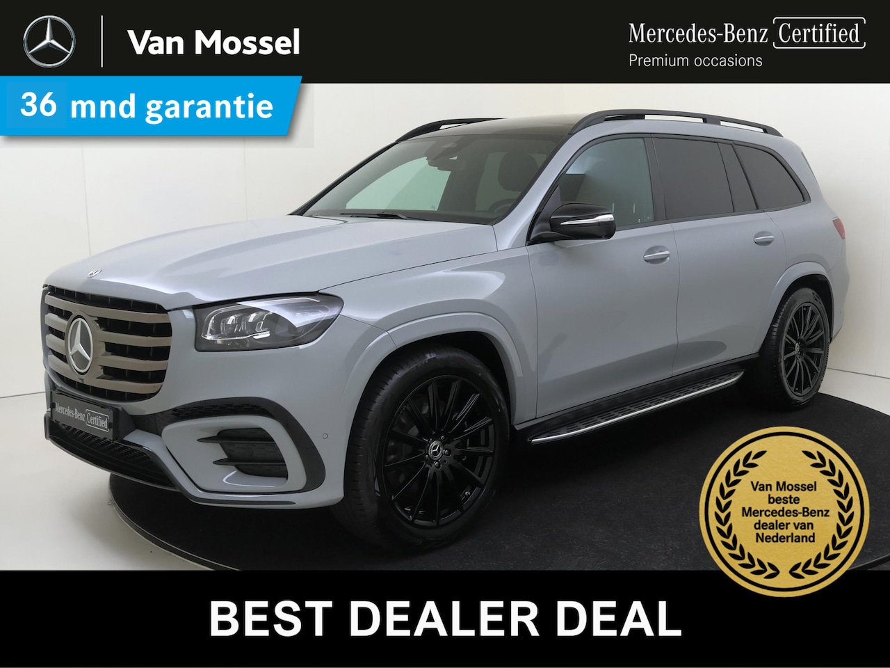 Mercedes-Benz GLS - 450 4MATIC Premium Plus / AMG/ Night/ Panoramadak/ 22 inch/ Comfortpakket achter/ Burmeste - AutoWereld.nl