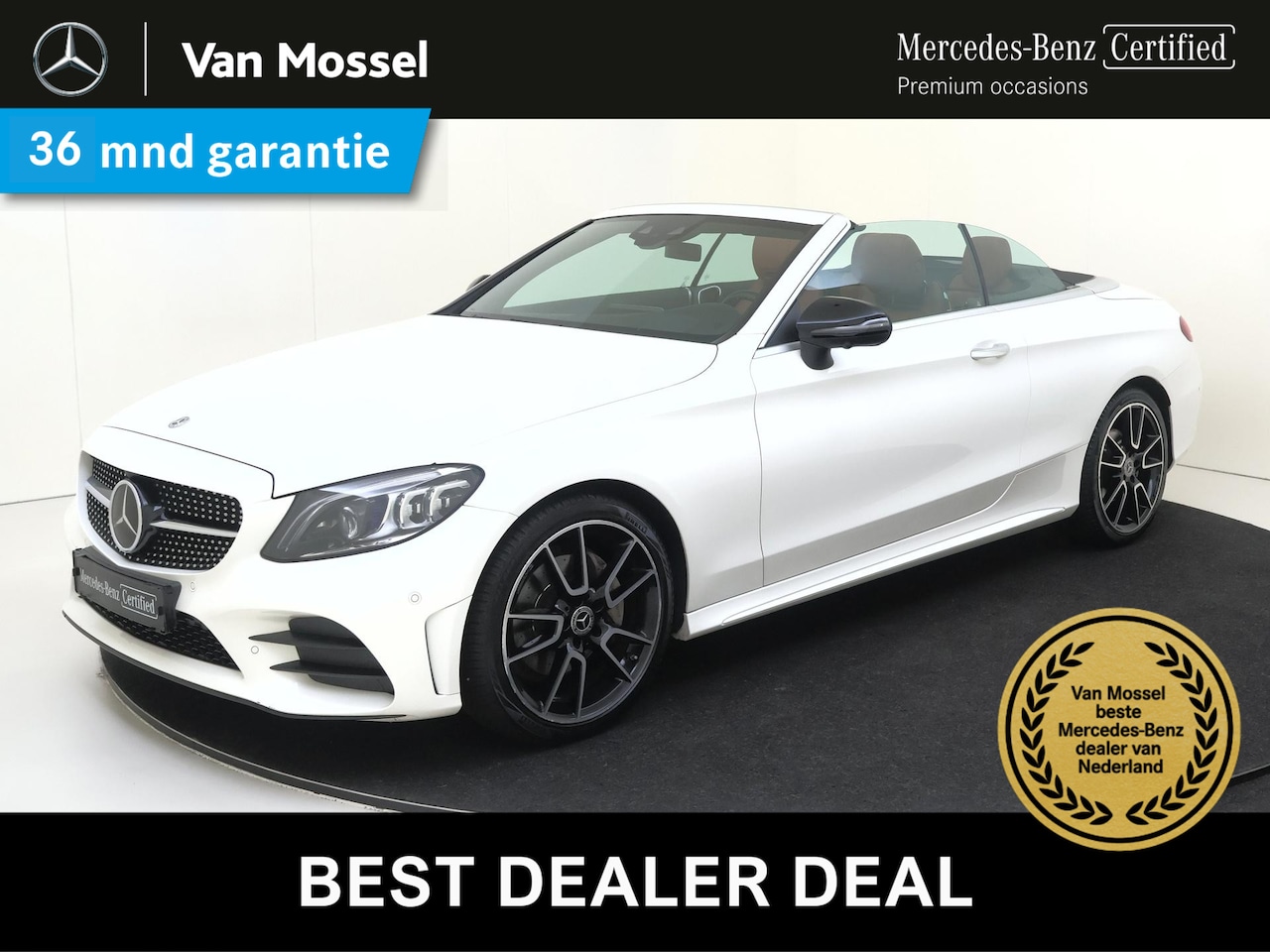 Mercedes-Benz C-klasse Cabrio - 180 Premium Plus Pack 180 Premium Plus Pack - AutoWereld.nl