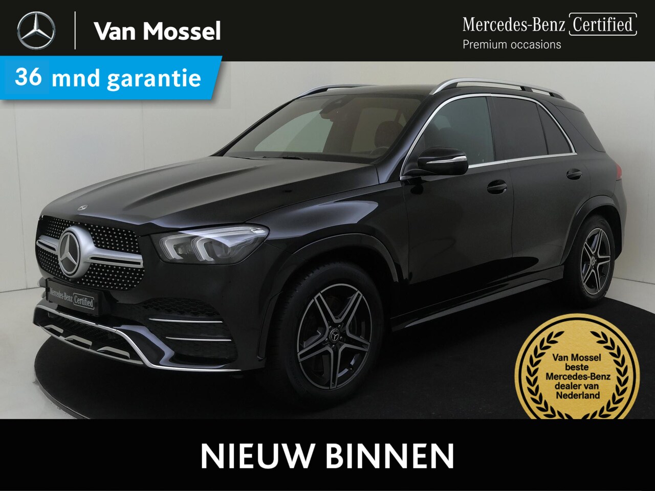 Mercedes-Benz GLE-Klasse - 450 4MATIC Premium AMG /Memory stoelen /360 Camera /Leder /Elek Trekhaak - AutoWereld.nl