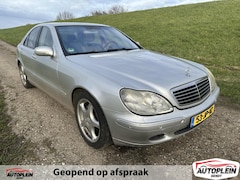 Mercedes-Benz S-klasse - 430 LEES ADVERTENTIE