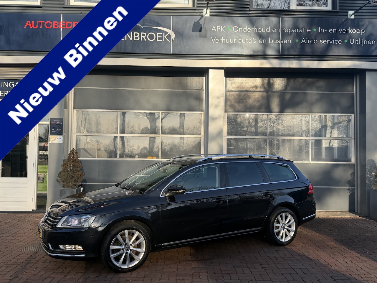 Volkswagen Passat Variant - 2.0 TDI Highline Automaat Bj 2014 Apk 08-2026 Luxe uitvoering !! 141pk - AutoWereld.nl
