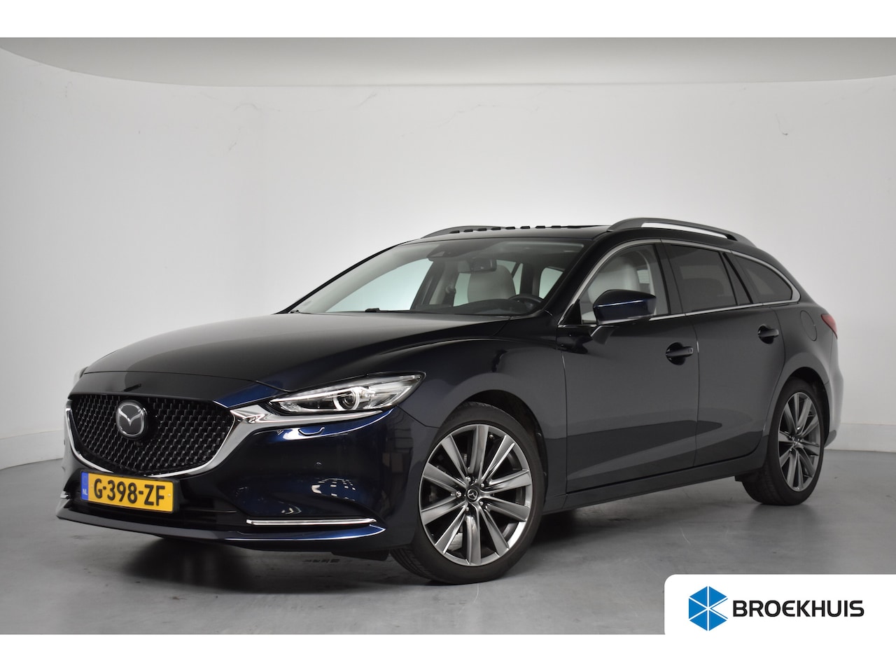 Mazda 6 Sportbreak - 2.5 SkyActiv-G 194 Luxury | Trekhaak | Open Dak | Bose | 360 Camera | Hud | Cruise Adaptiv - AutoWereld.nl