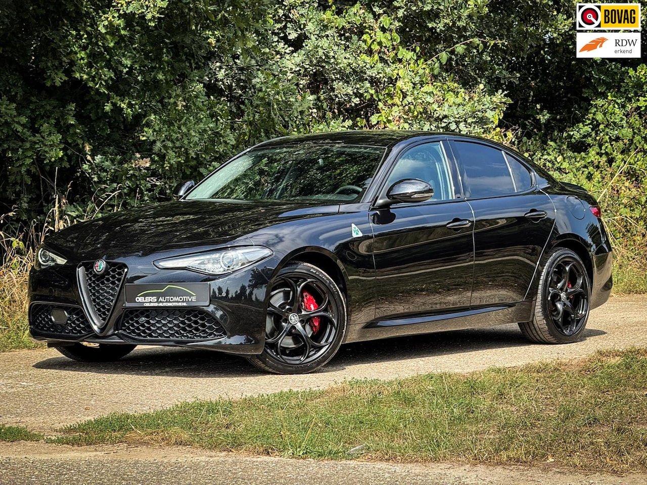 Alfa Romeo Giulia - 2.0 Turbo Q4 Veloce | Navigatie | Camera | Leder | Sportstoelen| Winter Pack | - AutoWereld.nl