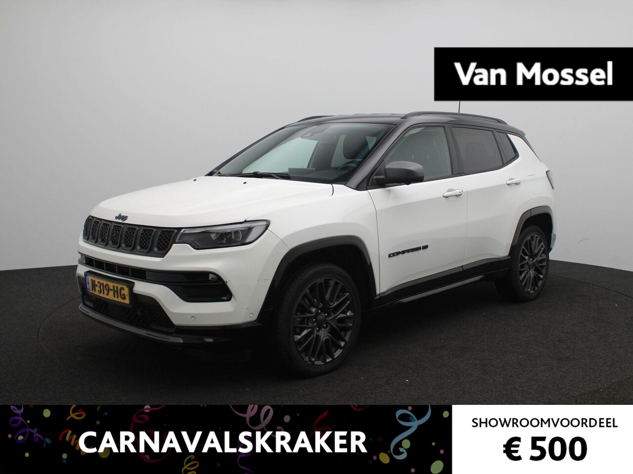 Jeep Compass - 4xe 240 Plug-in Hybrid Electric 80th Anniversary | Navigatie | Camera | Led Verlichting | - AutoWereld.nl