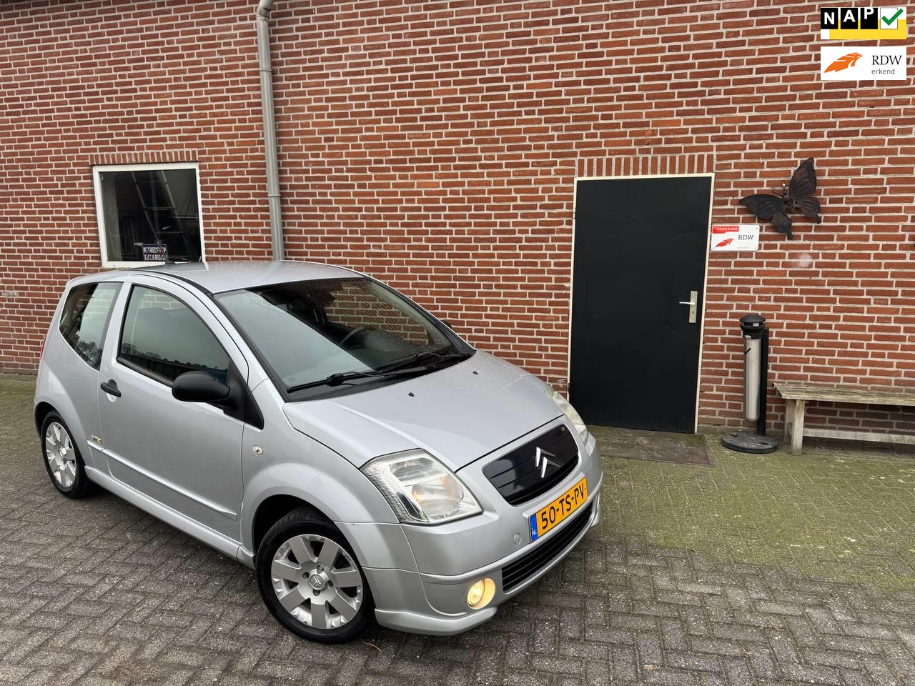 Citroën C2 - 1.4i VTR Automaat, ECC, Trekhaak, Cruise control - AutoWereld.nl