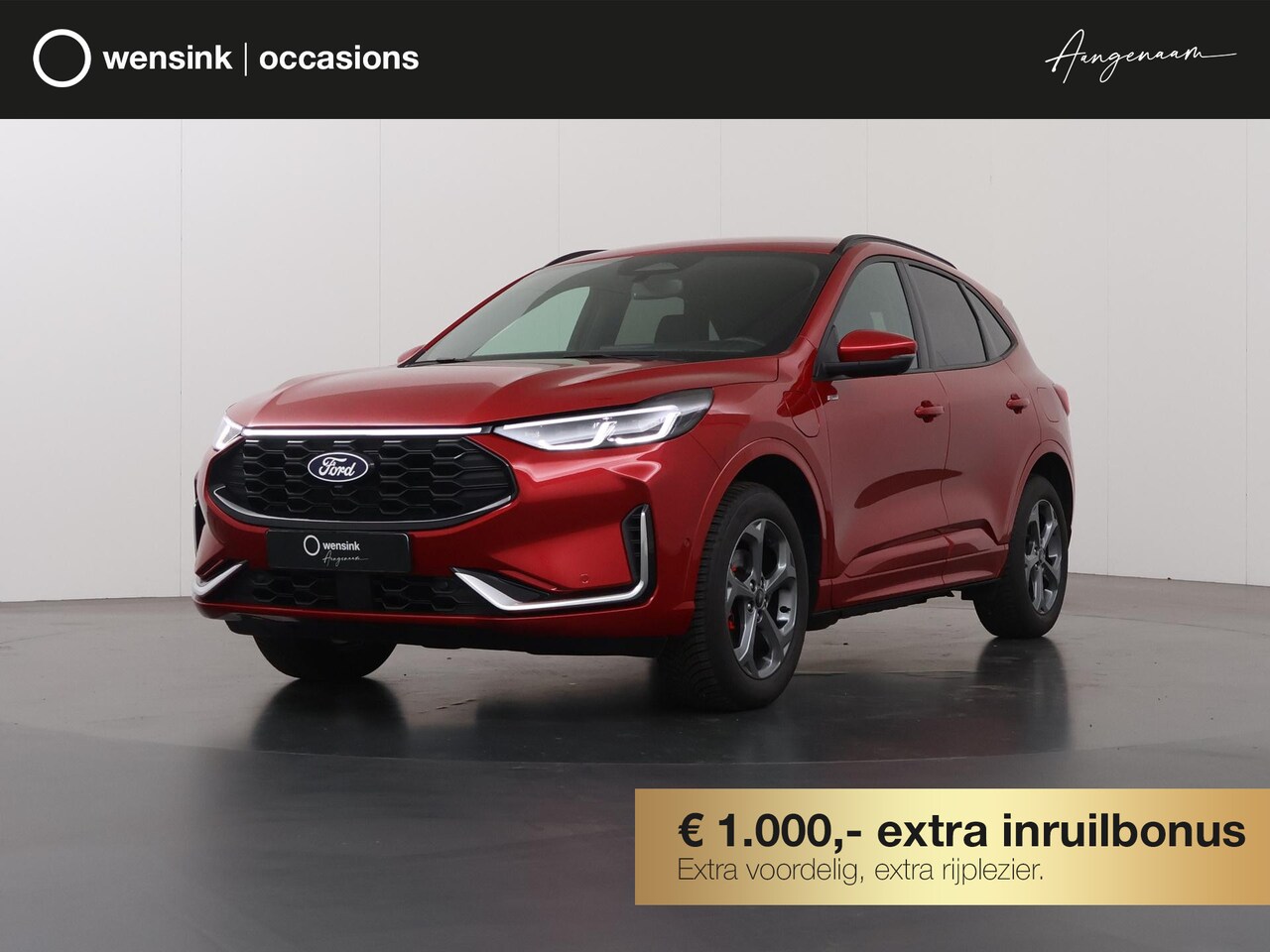 Ford Kuga - 2.5 PHEV ST-Line X | Winterpakket | HUD | Matrix Led | Cruise Control Adaptief | B&O | App - AutoWereld.nl