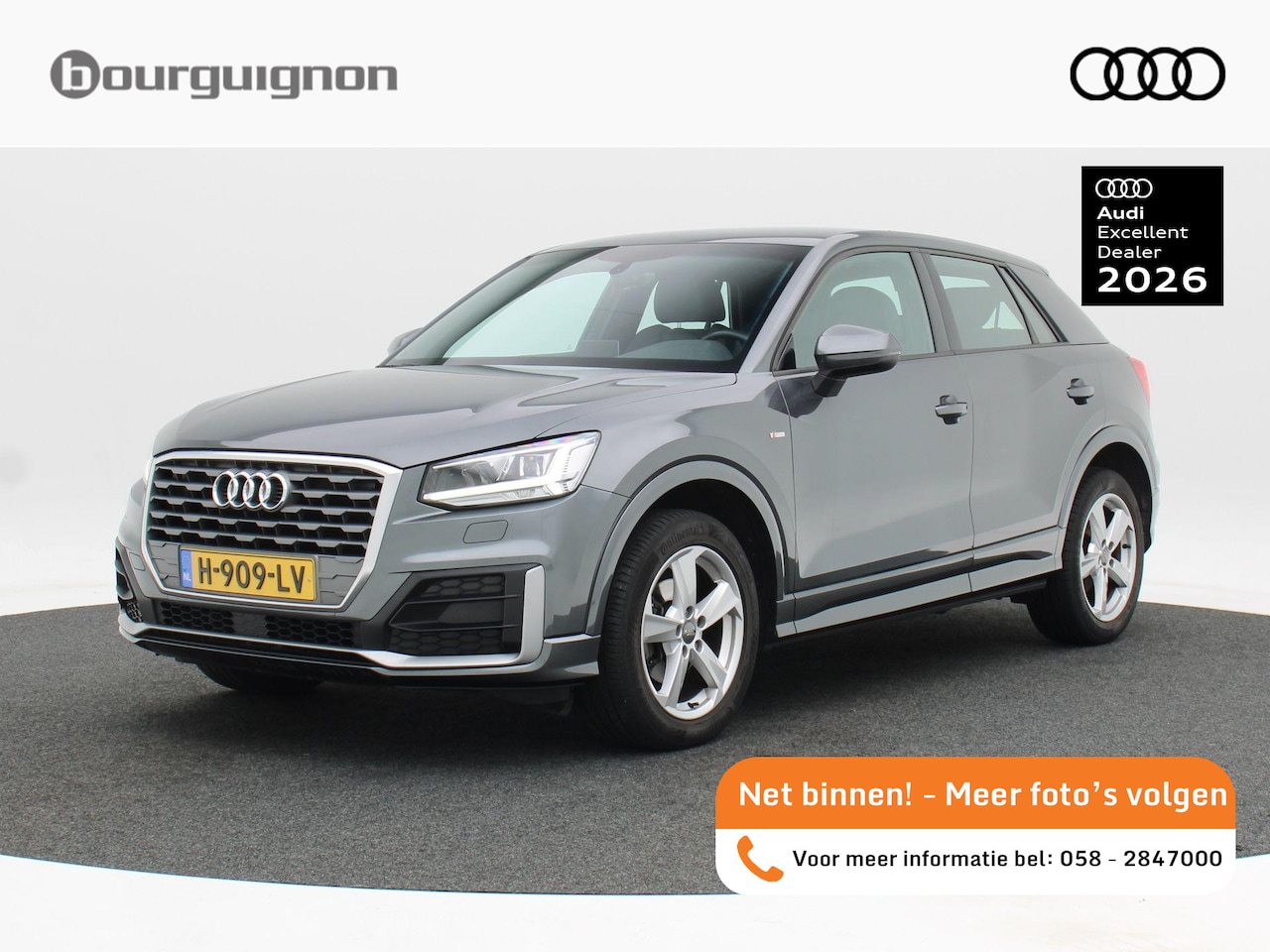 Audi Q2 - 35 TFSi 150 Pk Automaat S-Line | Trekhaak | Cruise Control | Parkeersensoren | Bluetooth | - AutoWereld.nl