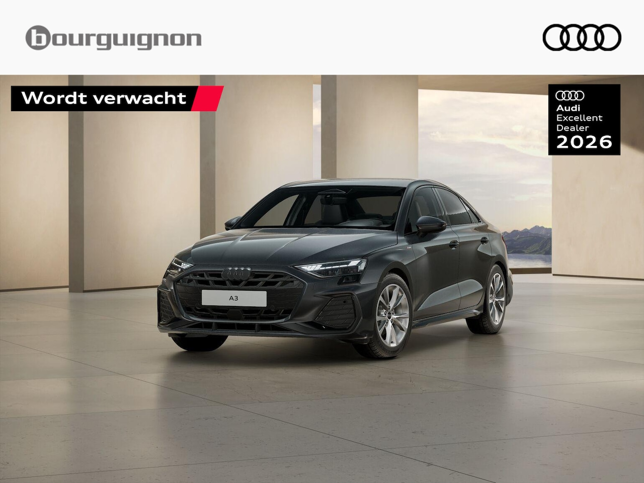 Audi A3 Limousine - 30 TFSI | S edition | 116 PK | Optiek zwart plus | 17 inch velgen | Privacyglas | - AutoWereld.nl
