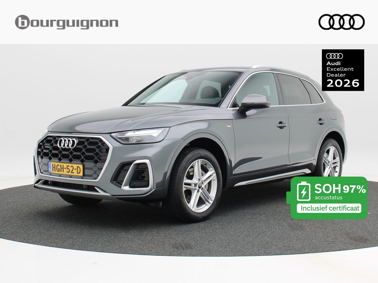 Audi Q5 - 50 TFSi e 300 Pk Automaat S-Line | Full LED | Adaptive Cruise | Trekhaak | LED | CarPlay | - AutoWereld.nl