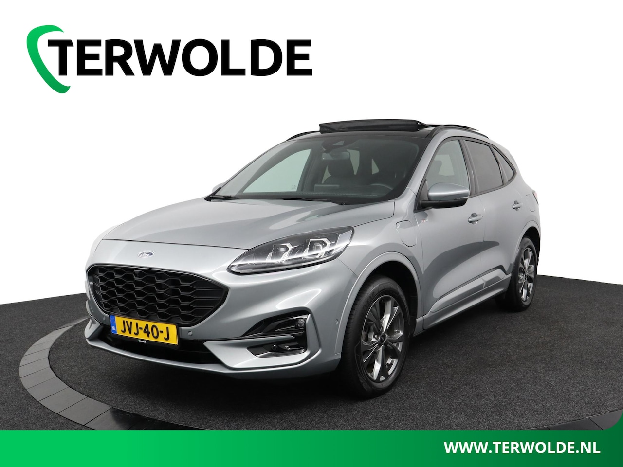 Ford Kuga - 2.5 PHEV ST-Line | Panoramadak | Adapt. Cruise | Stoel-, Stuur- & Voorruitverw. | Trekhaak - AutoWereld.nl