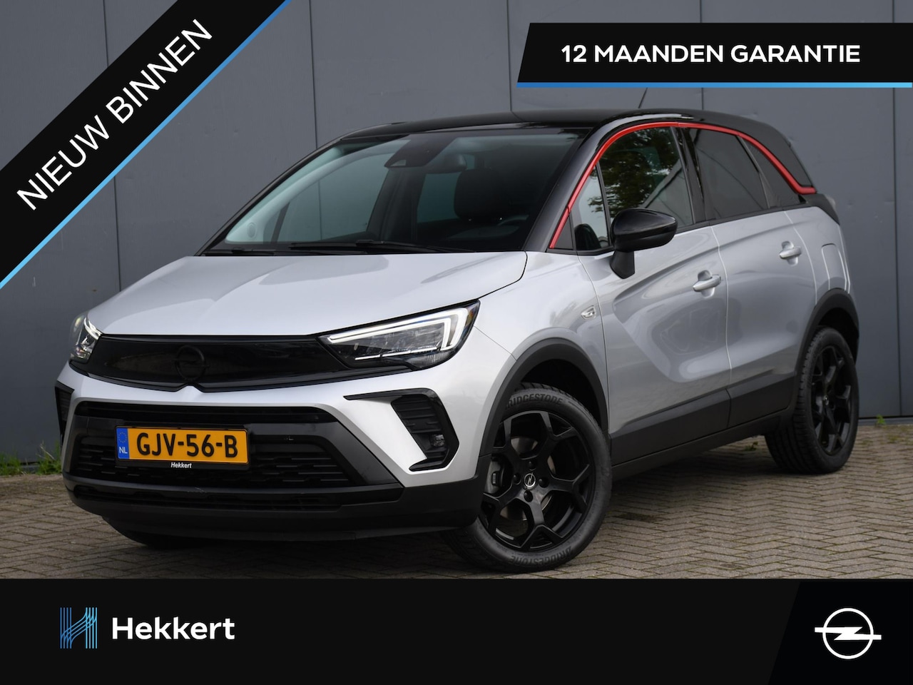 Opel Crossland - GS-Line 1.2 Turbo 130pk Automaat CRUISE.C | PDC ACHTER | DAB | NAVI | APPLE-CARPLAY | CLIM - AutoWereld.nl