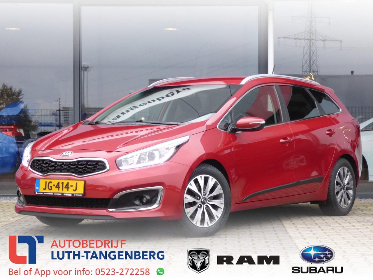 Kia Cee'd Sportswagon - 1.6 GDI DynamicLine | 1e Eig. | Navi | Camera | 4Seiz. banden | - AutoWereld.nl