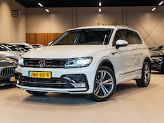 Volkswagen Tiguan - 1.4 TSI R-Line, Led, Clima, Multistuur, Private Glas, 19" Velgen, Trekhaak 13P, PDC, Volle