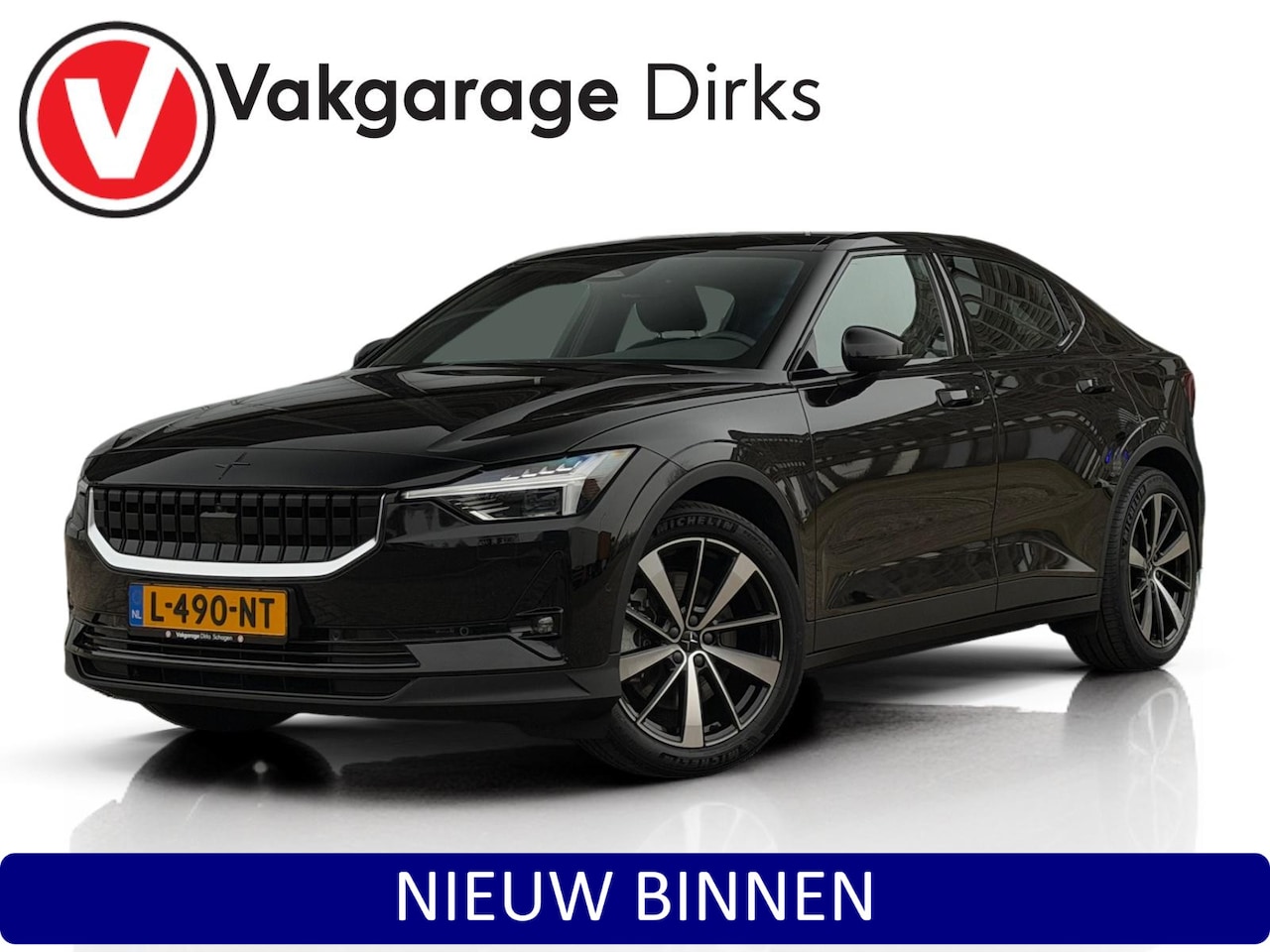 Polestar 2 - Long Range Dual Motor 78kWh 408 Pk ✅ Pano ✅ 360 ✅ Leder - AutoWereld.nl