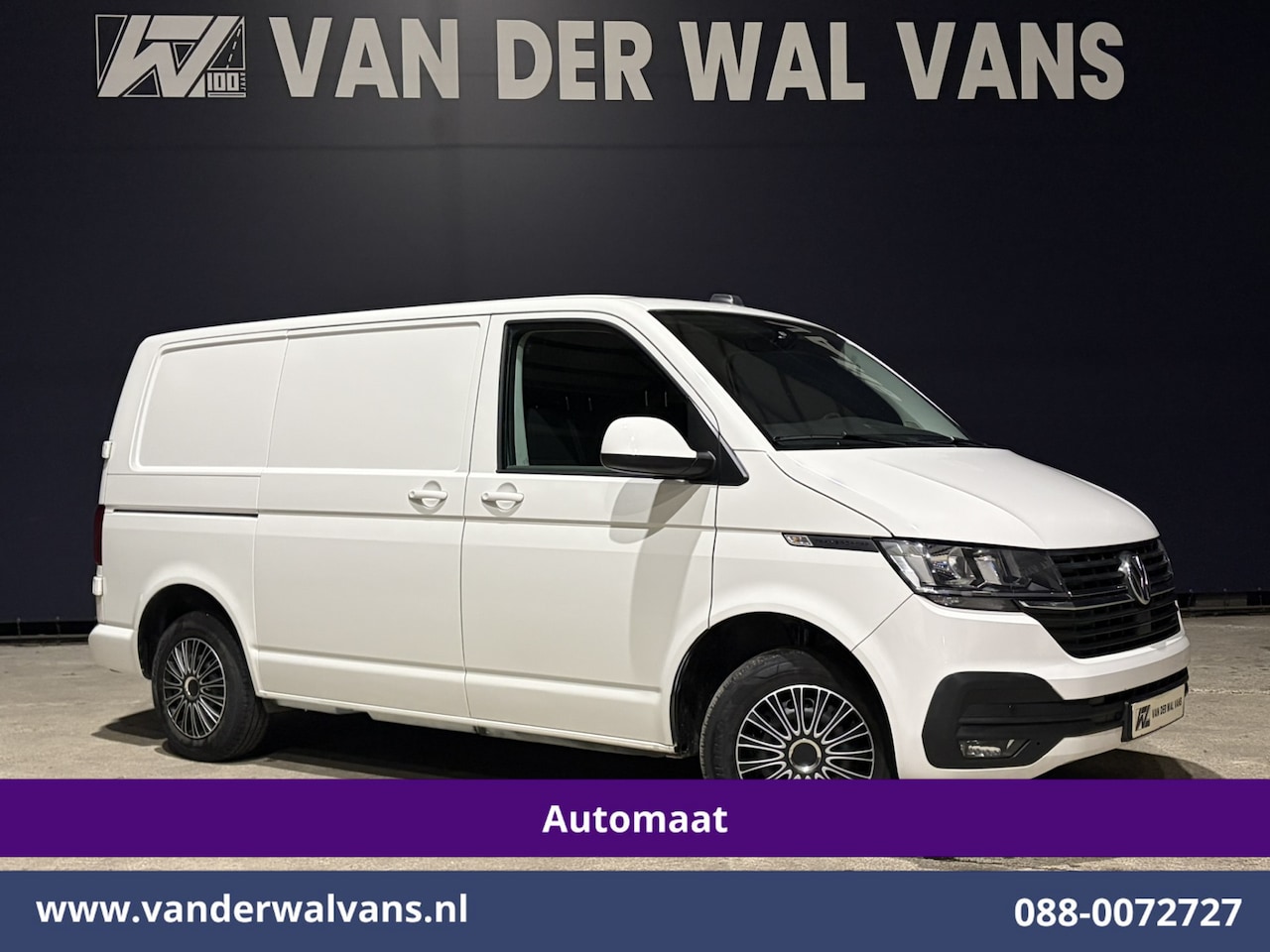 Volkswagen Transporter - 2.0 TDI 150pk Automaat L1H1 Euro6 Airco | Navigatie | Camera | Cruisecontrol | Android Aut - AutoWereld.nl