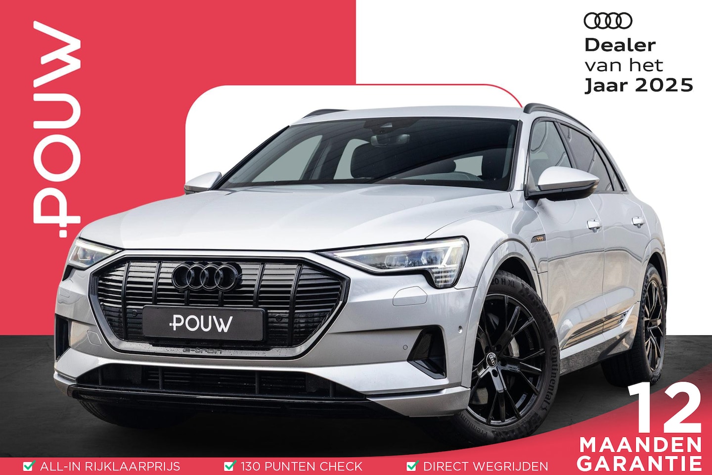 Audi e-tron - 55 408pk Quattro Advanced Edition Plus 95 kWh | SoH 96% | Elektr. Stoelen | Stoelverwarmin - AutoWereld.nl
