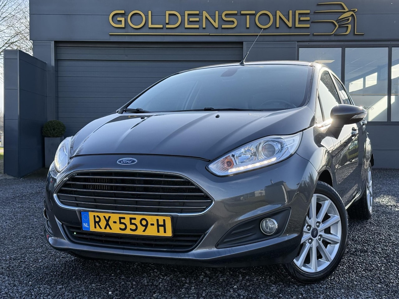 Ford Fiesta - 1.0 EcoBoost Titanium Navi,Trekhaak,Clima,Cruise,Pdc,5 Deurs,Lm velgen,D-riem recent vv,Ni - AutoWereld.nl