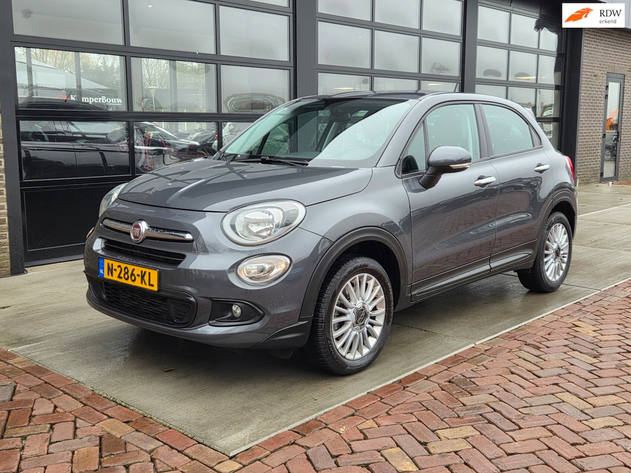 Fiat 500 X Cross - 1.4 Turbo MultiAir City Cross | Autom | Navi | Stoelver | Trekhaak | - AutoWereld.nl