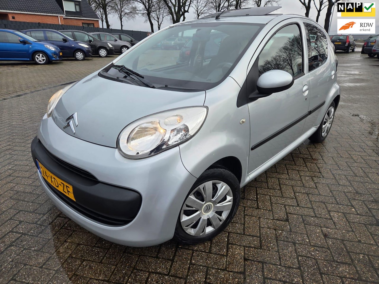 Citroën C1 - 1.0-12V Ambiance 5Drs 2007. CV/Elektrische ramen/Origineel NL. APK 02-2027 - AutoWereld.nl