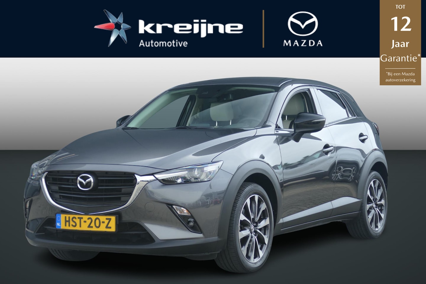 Mazda CX-3 - 2.0 SkyActiv-G 120 GT-M Line AUTOMAAT||HALF LEDER||RIJKLAARPRIJS!!! - AutoWereld.nl
