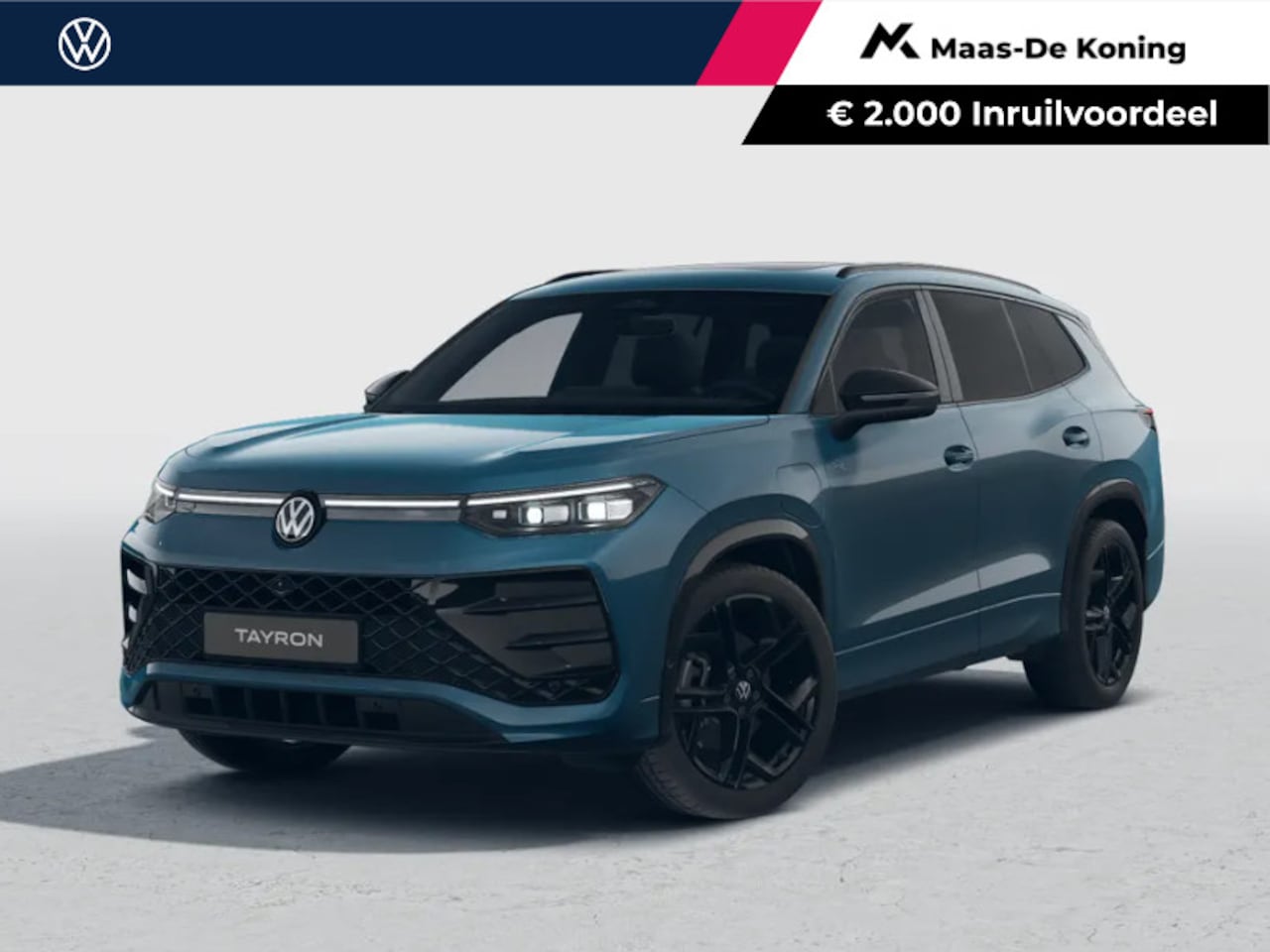 Volkswagen Tayron - R-Line Edition 1.5 eHybrid 204 PK 6 versn. DSG · Black Style Pakket · Panoramaschuif-kante - AutoWereld.nl