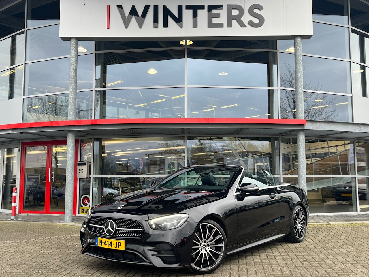 Mercedes-Benz E-klasse Cabrio - 200 AMG Line | Stoelverwarming | Airscarf | Burmester | Full Options | Dealerauto | - AutoWereld.nl
