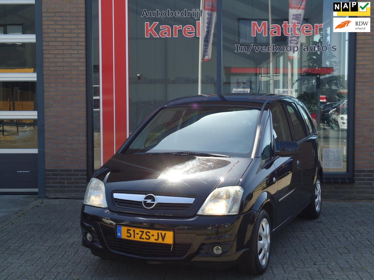 Opel Meriva - 1.6-16V Temptation *AIRCO* *TREKHAAK* *APK T/M 06-10-2026* - AutoWereld.nl