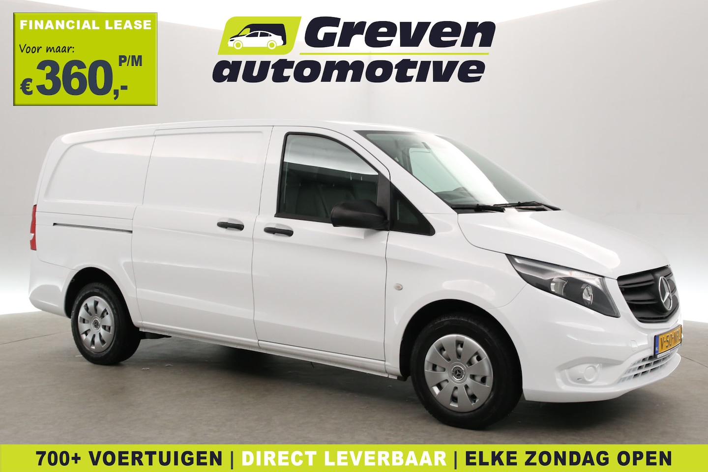 Mercedes-Benz Vito - 114 CDI Lang | Aut. | Clima | Adap. Cruise | Camera | 3 Zits | Carplay | Trekh. | Navi - AutoWereld.nl