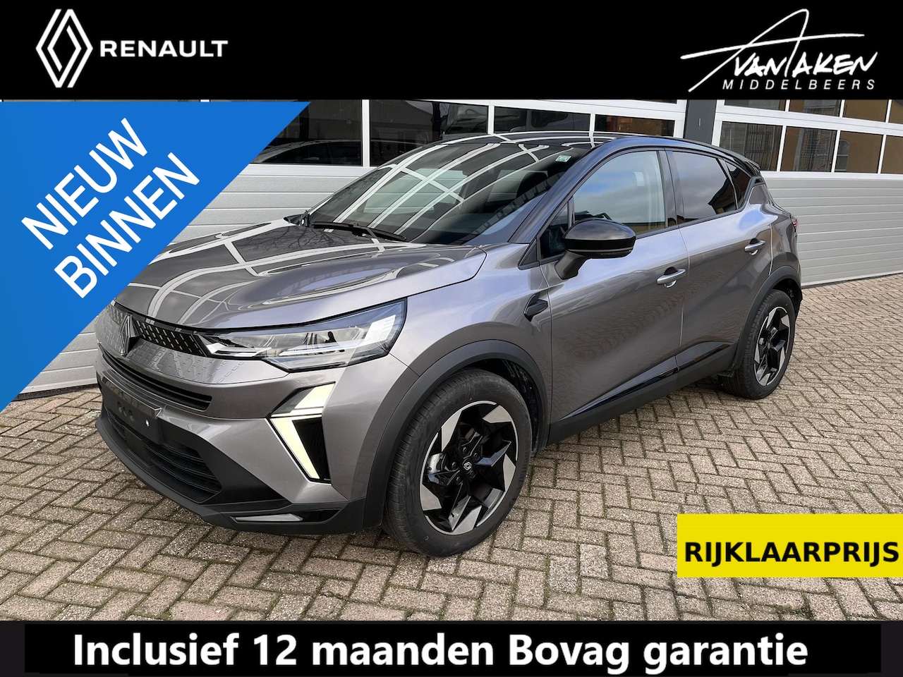 Renault Captur - 1.3 mild hybrid 160 techno AUTOMAAT - AutoWereld.nl