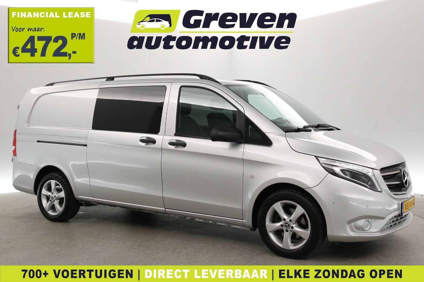 Mercedes-Benz Vito - 114 CDI Extra Lang | Dubbele Cabine | Aut. | Clima | Cruise | Trekh. | Camera | Navi | Par - AutoWereld.nl